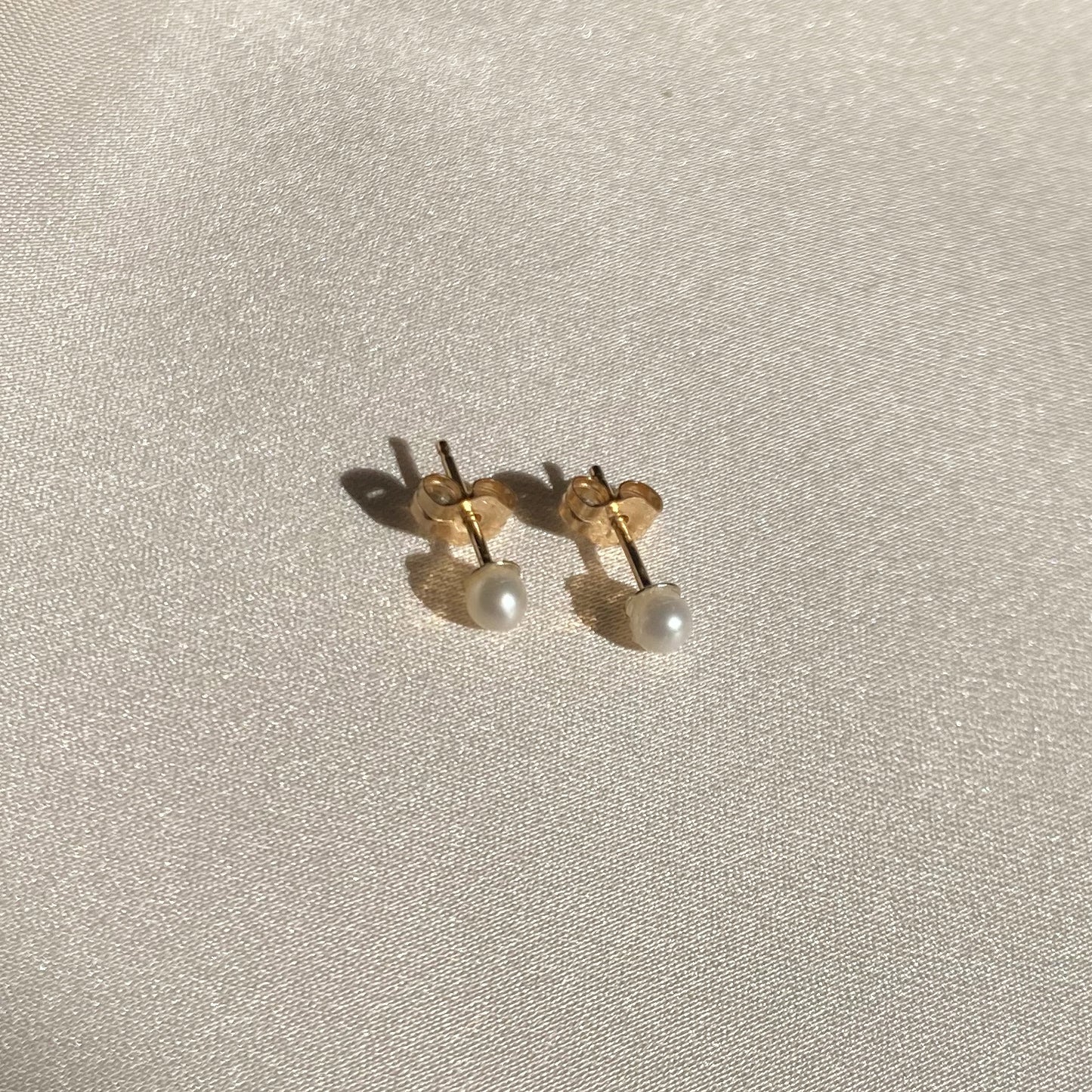 Tiny Pearl Studs