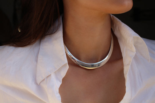 Vintage Silver Collar